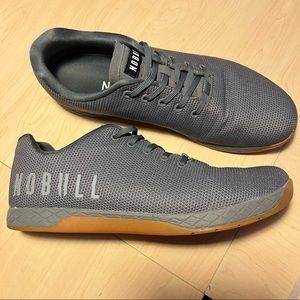 No Bull Dark Grey Gum Trainers